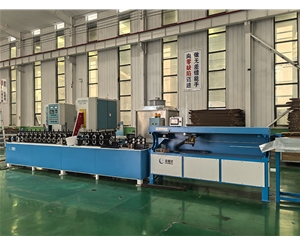 辽宁高频焊门窗铝隔条成型设备